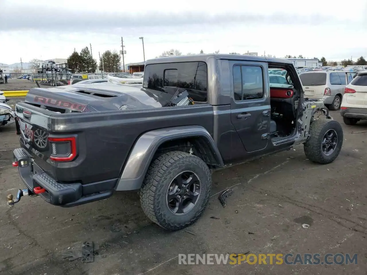 3 Фотография поврежденного автомобиля 1C6JJTBG4ML504141 JEEP GLADIATOR 2021
