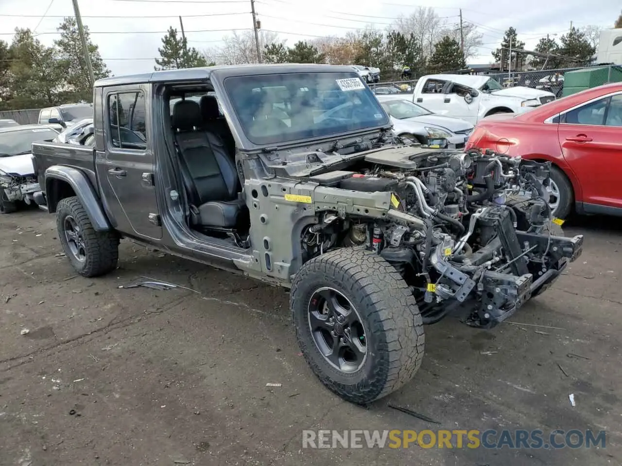 4 Фотография поврежденного автомобиля 1C6JJTBG4ML504141 JEEP GLADIATOR 2021