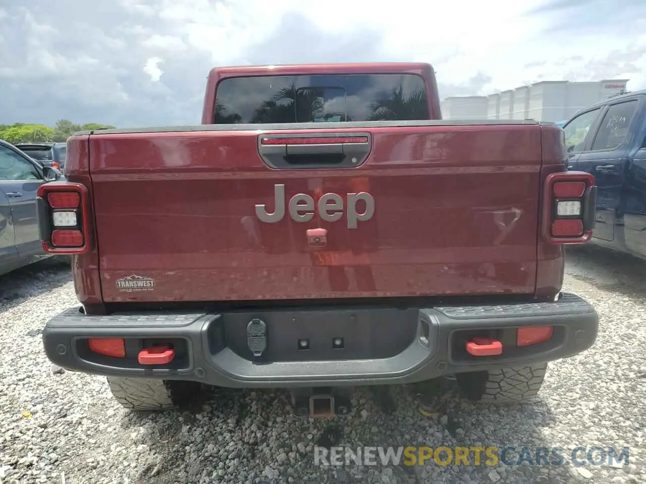 6 Photograph of a damaged car 1C6JJTBG6ML545886 JEEP GLADIATOR 2021