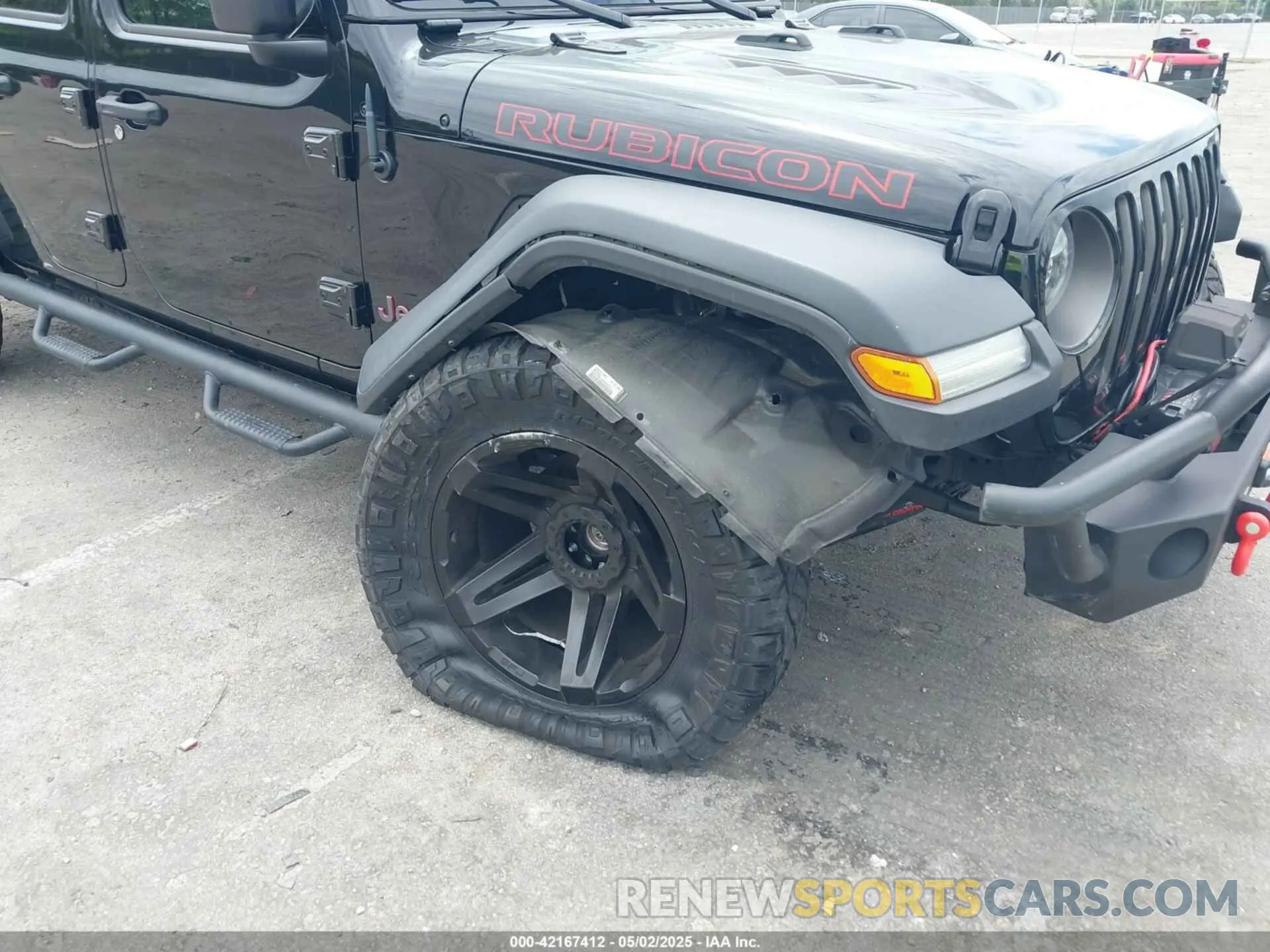 6 Photograph of a damaged car 1C6JJTBG6ML622904 JEEP GLADIATOR 2021