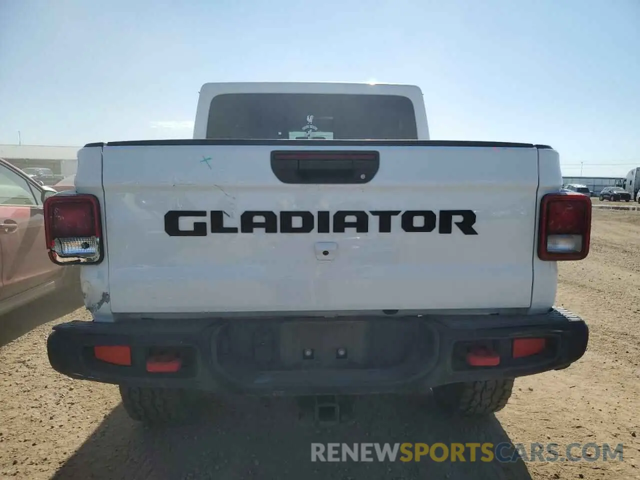 6 Photograph of a damaged car 1C6JJTBG7ML526845 JEEP GLADIATOR 2021
