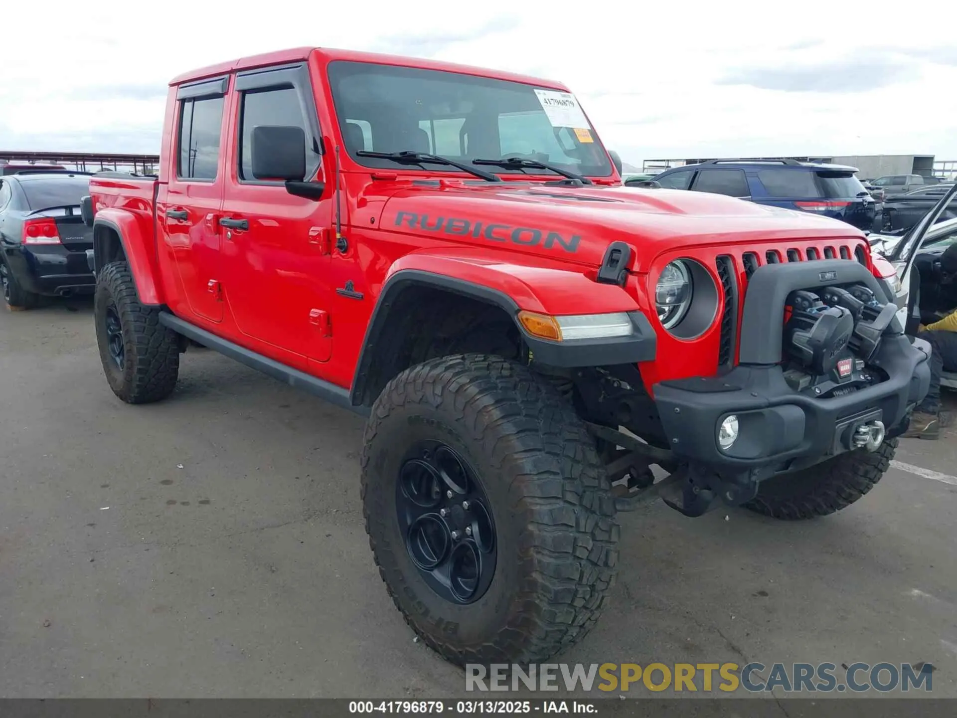 1 Фотография поврежденного автомобиля 1C6JJTBG8ML561779 JEEP GLADIATOR 2021