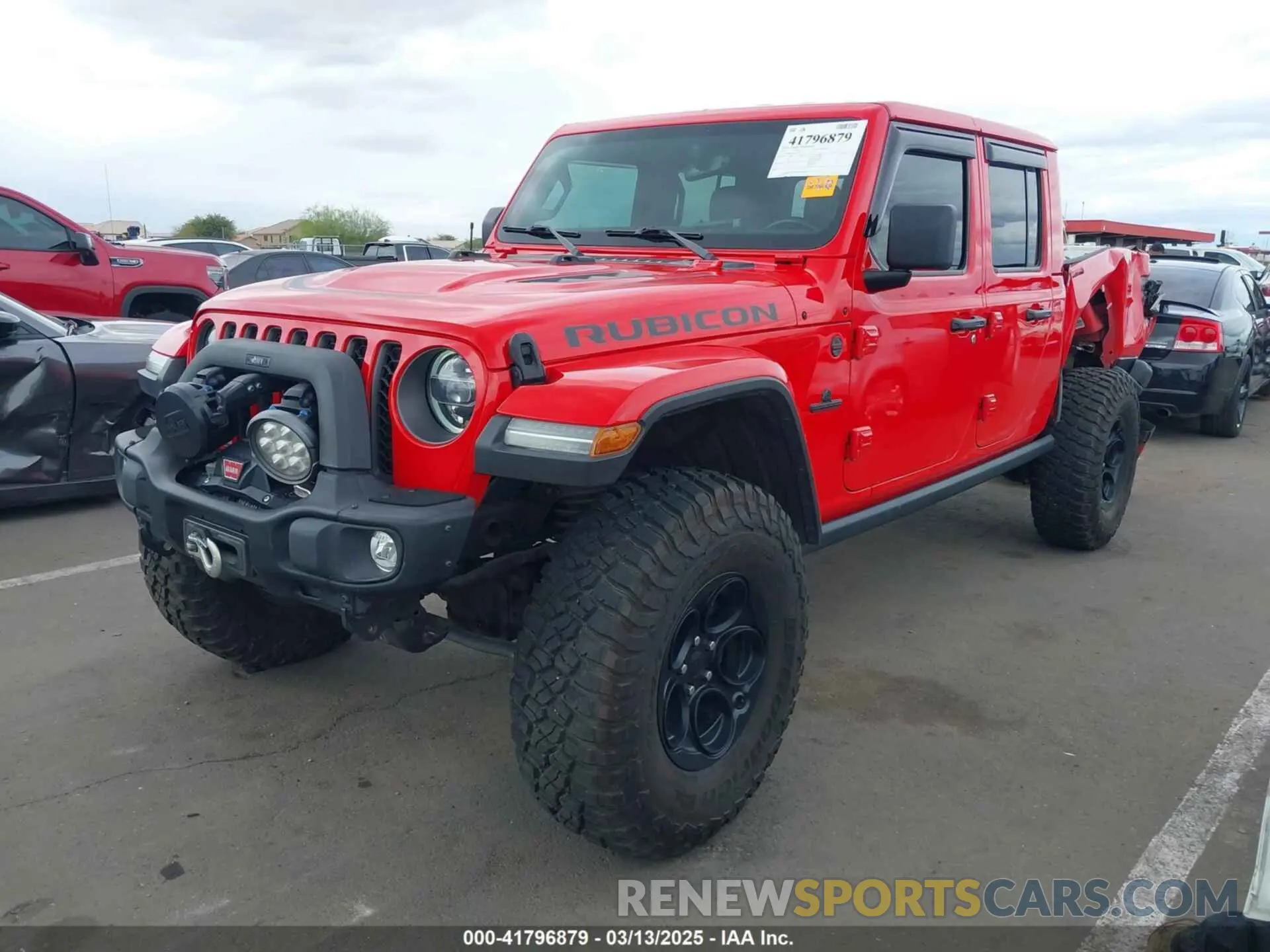 2 Фотография поврежденного автомобиля 1C6JJTBG8ML561779 JEEP GLADIATOR 2021