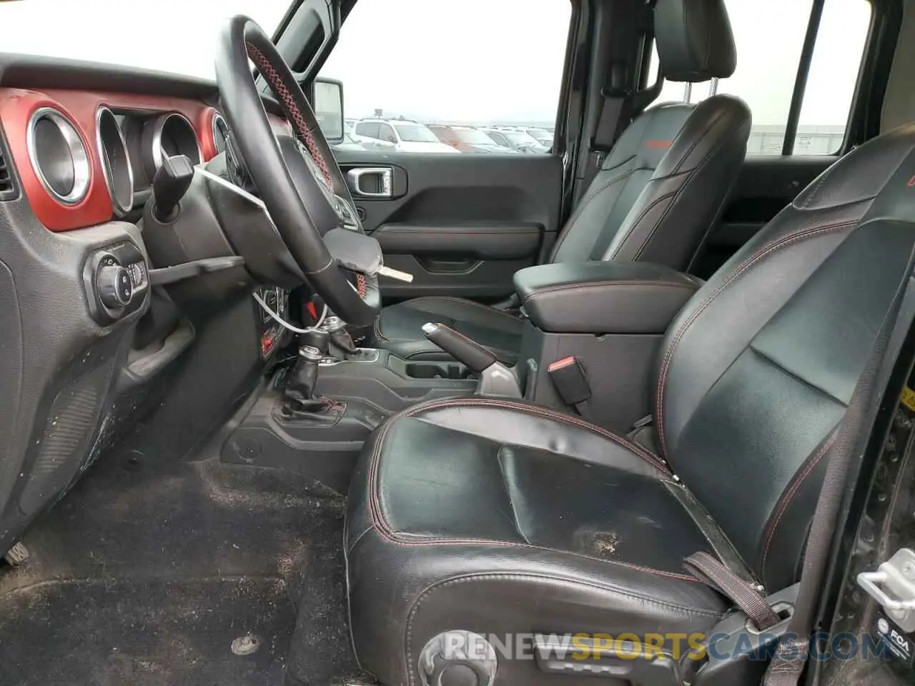 7 Photograph of a damaged car 1C6JJTBG8ML582485 JEEP GLADIATOR 2021