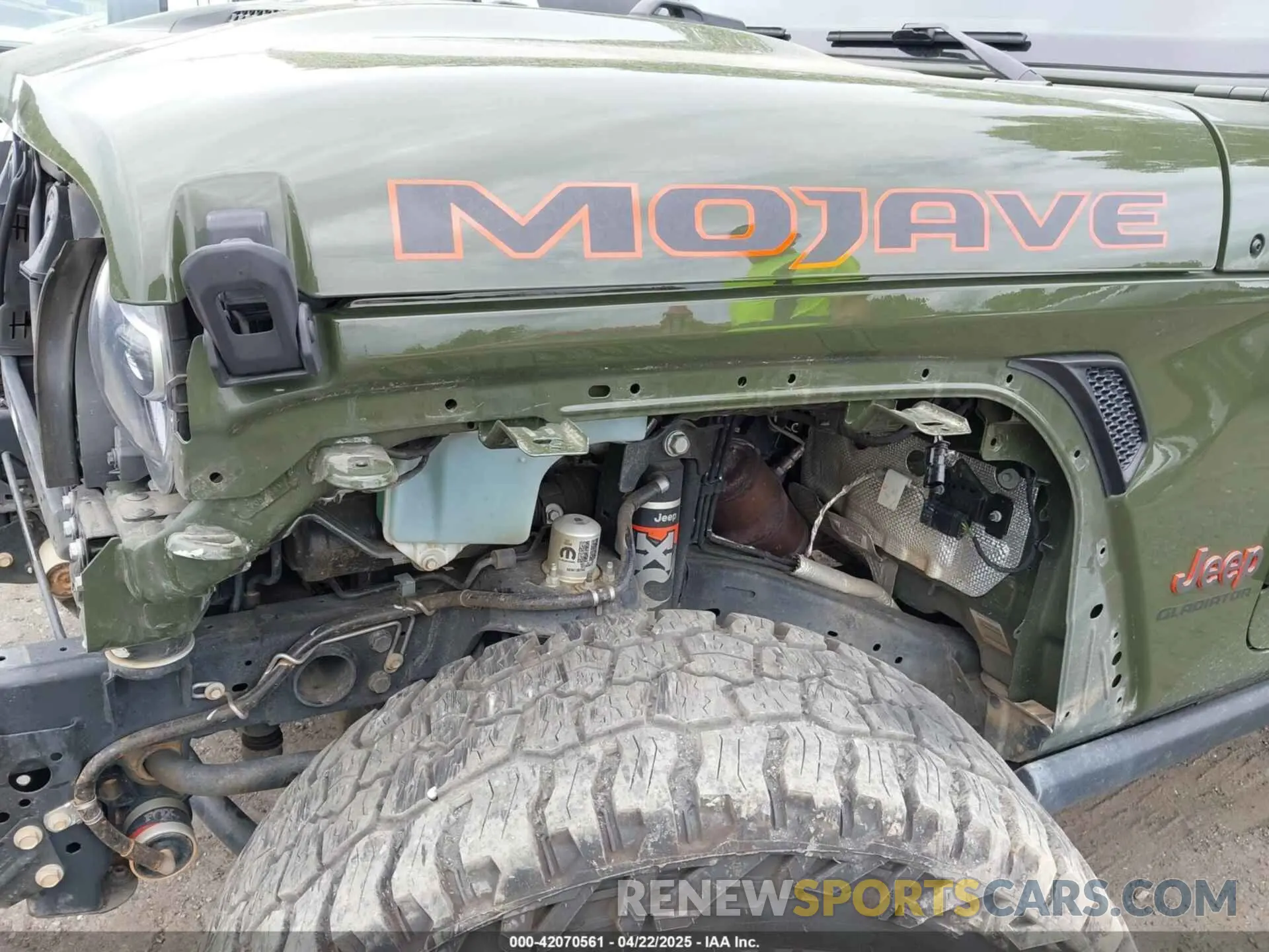 6 Фотография поврежденного автомобиля 1C6JJTEG0ML603356 JEEP GLADIATOR 2021