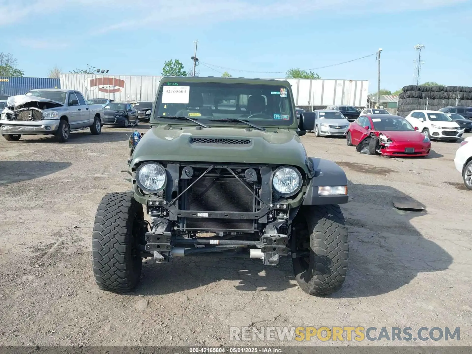 13 Photograph of a damaged car 1C6JJTEG2ML565676 JEEP GLADIATOR 2021