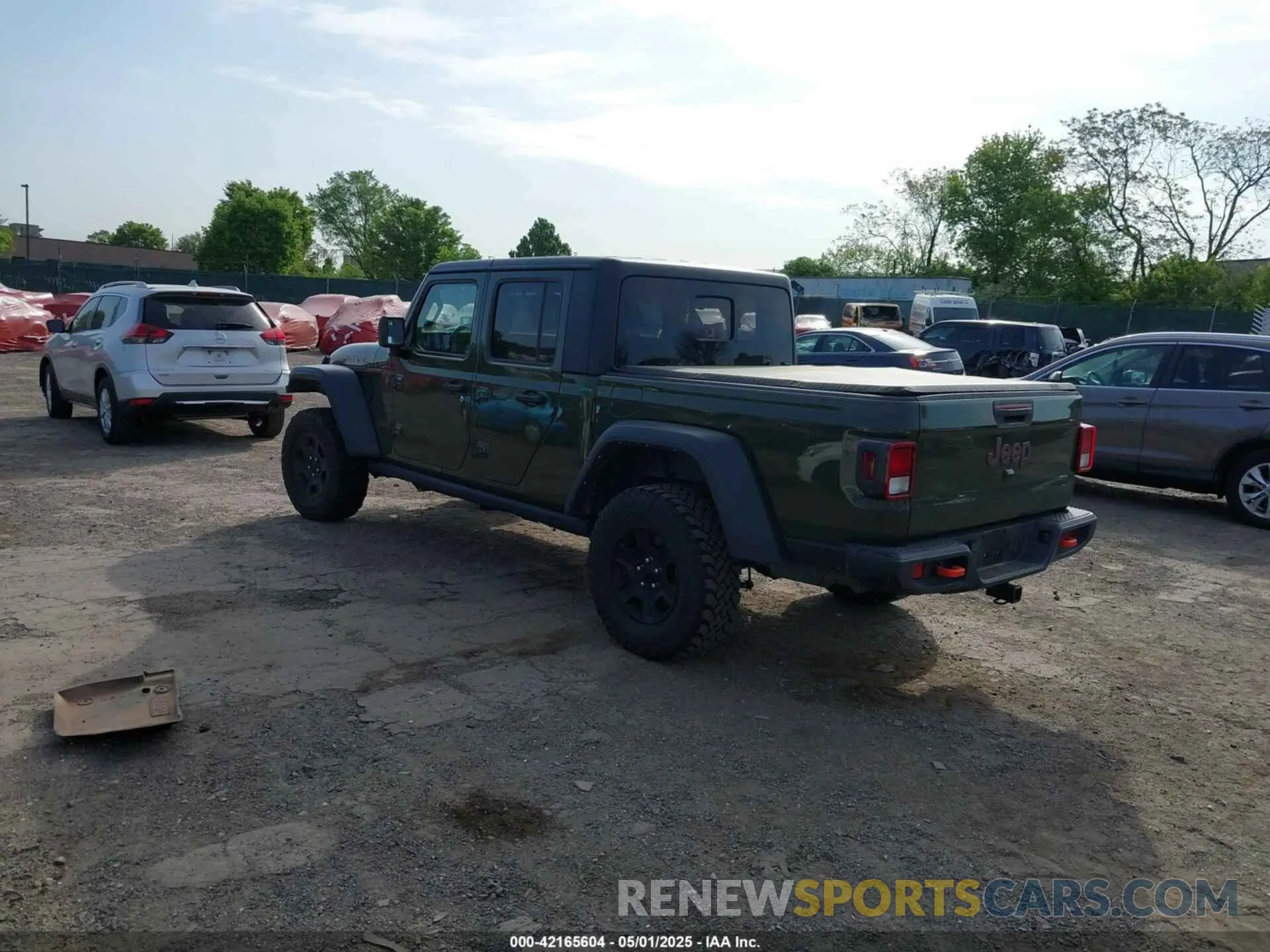 3 Photograph of a damaged car 1C6JJTEG2ML565676 JEEP GLADIATOR 2021