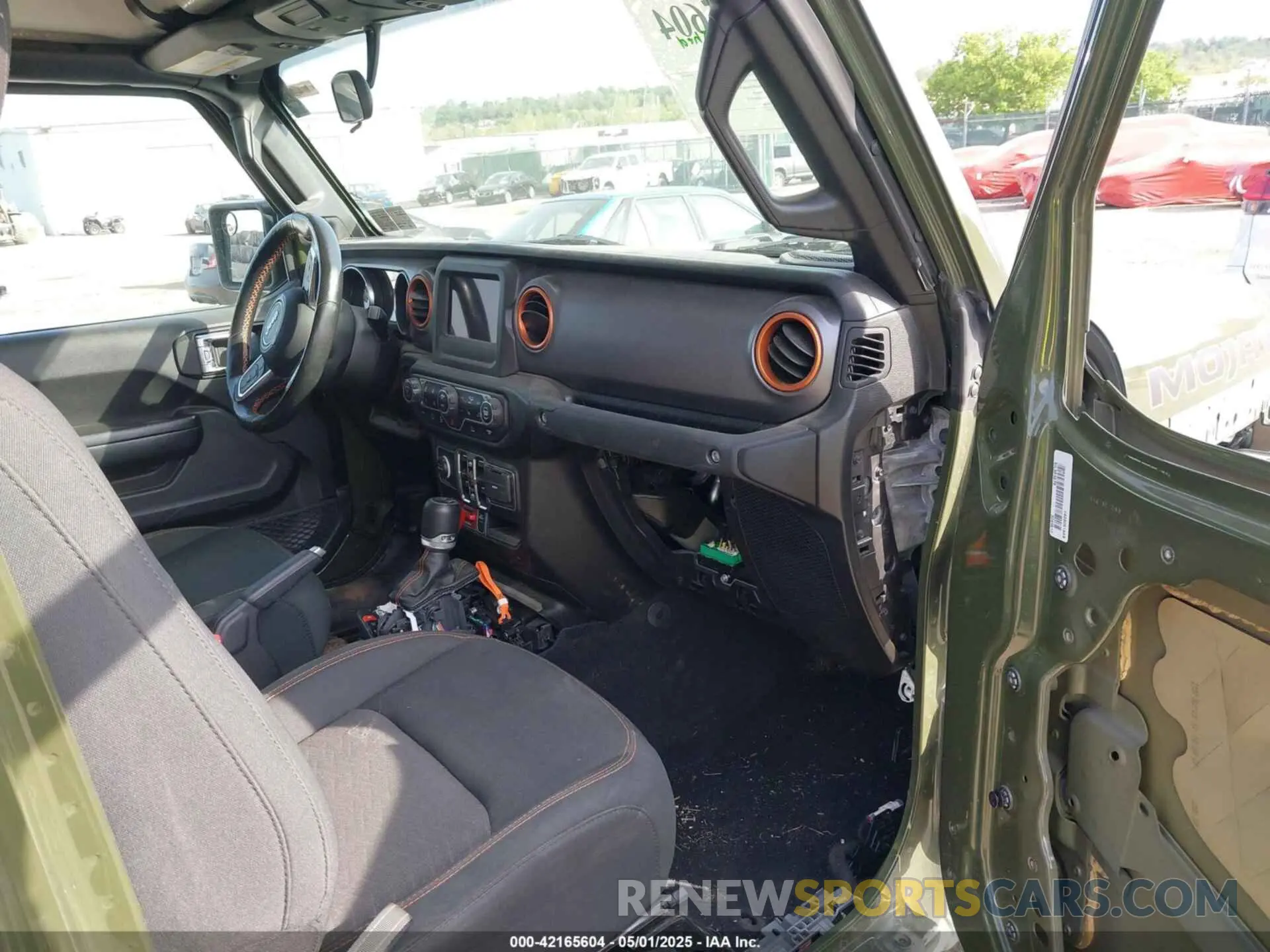 5 Photograph of a damaged car 1C6JJTEG2ML565676 JEEP GLADIATOR 2021