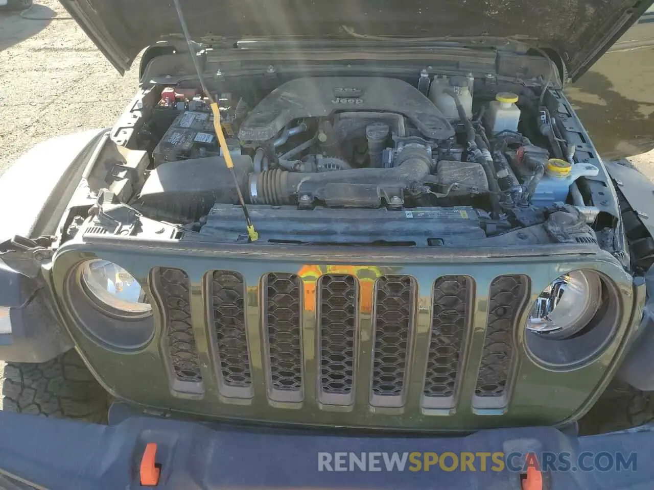 11 Фотография поврежденного автомобиля 1C6JJTEG3ML588383 JEEP GLADIATOR 2021