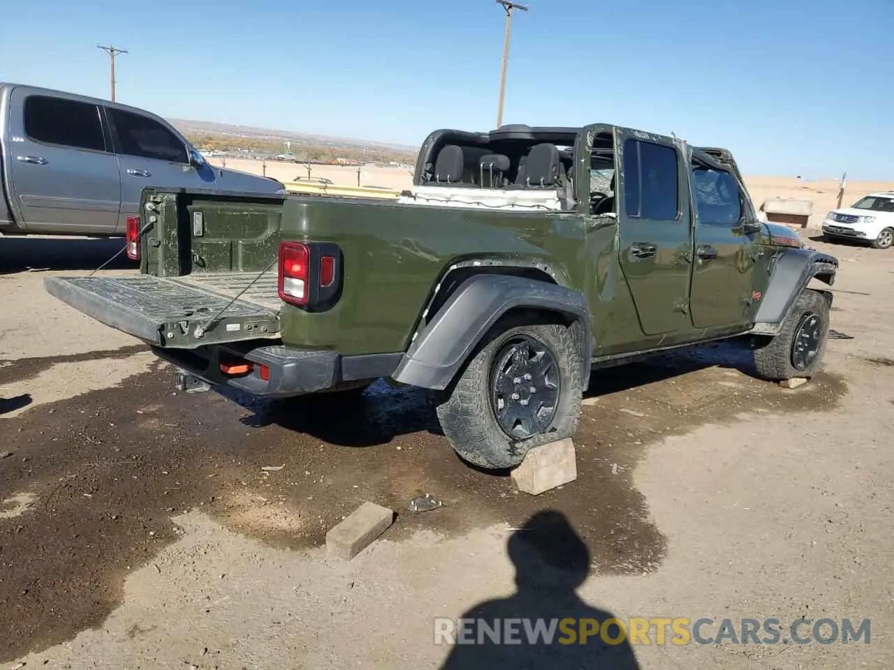 3 Фотография поврежденного автомобиля 1C6JJTEG3ML588383 JEEP GLADIATOR 2021