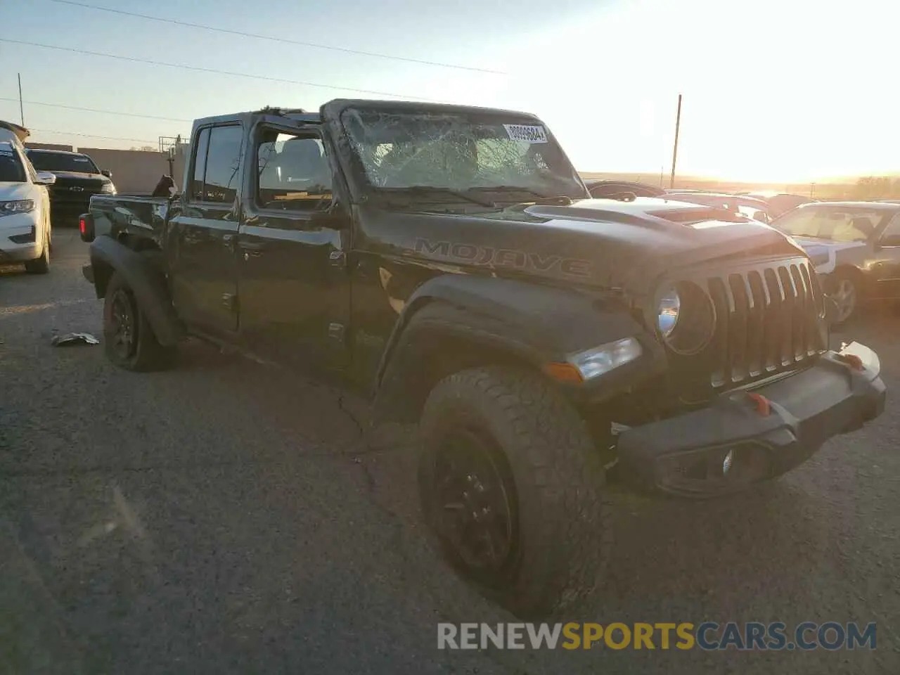 4 Фотография поврежденного автомобиля 1C6JJTEG3ML588383 JEEP GLADIATOR 2021