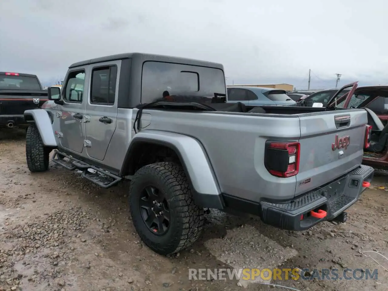 2 Photograph of a damaged car 1C6JJTEG4ML537846 JEEP GLADIATOR 2021