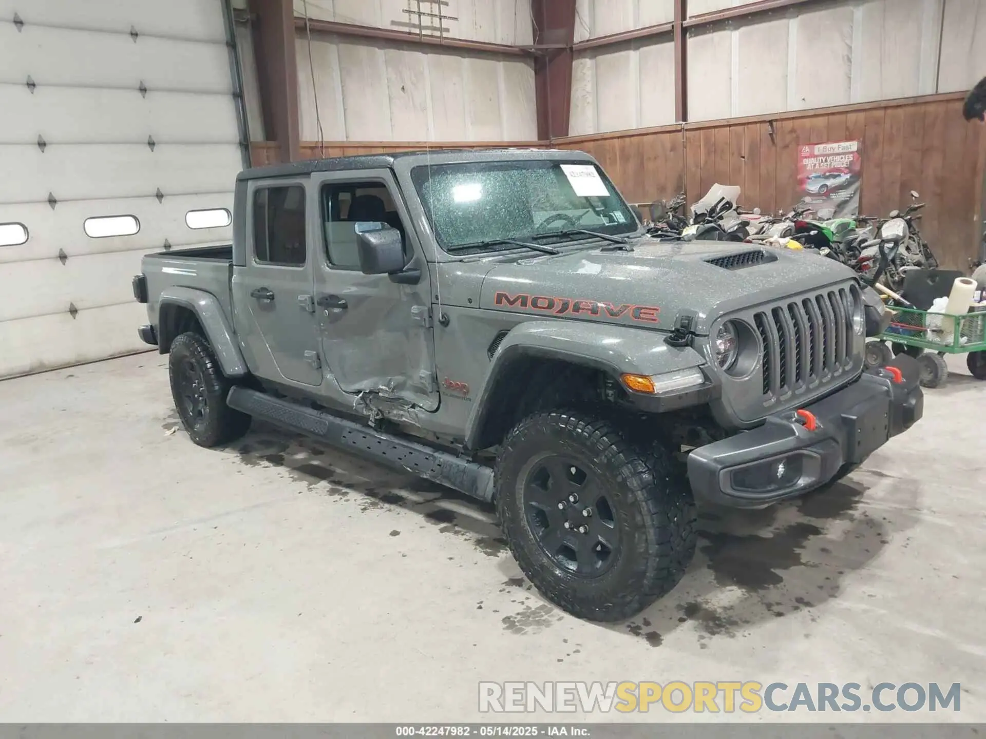 1 Фотография поврежденного автомобиля 1C6JJTEG5ML524829 JEEP GLADIATOR 2021