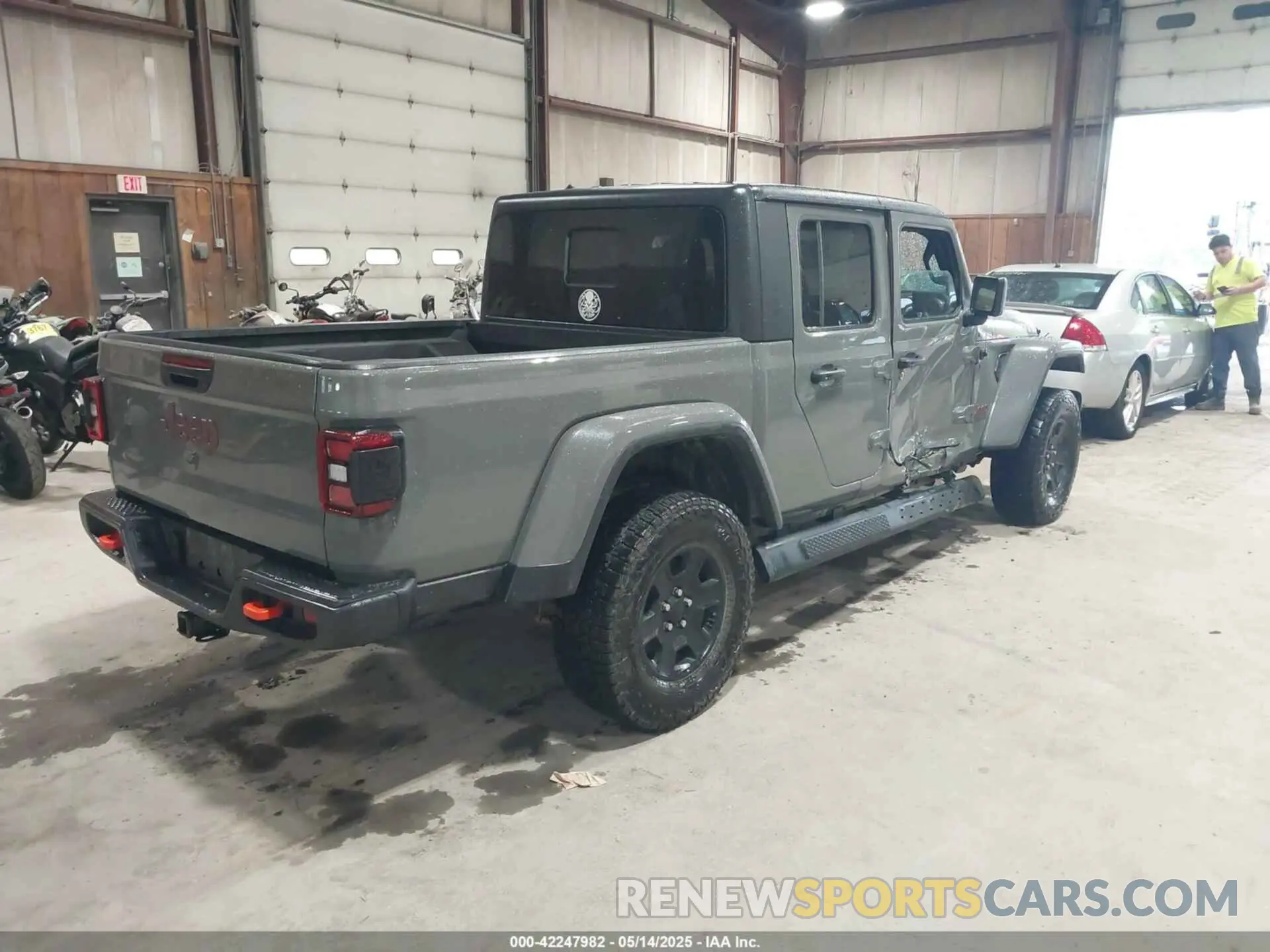 4 Фотография поврежденного автомобиля 1C6JJTEG5ML524829 JEEP GLADIATOR 2021