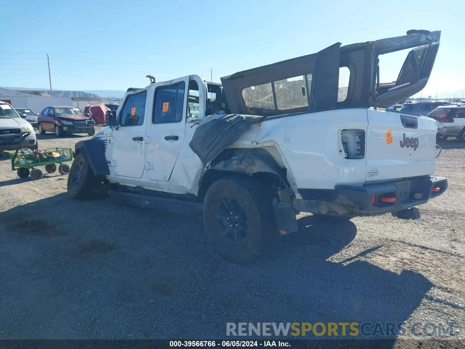 3 Фотография поврежденного автомобиля 1C6JJTEG5ML529206 JEEP GLADIATOR 2021