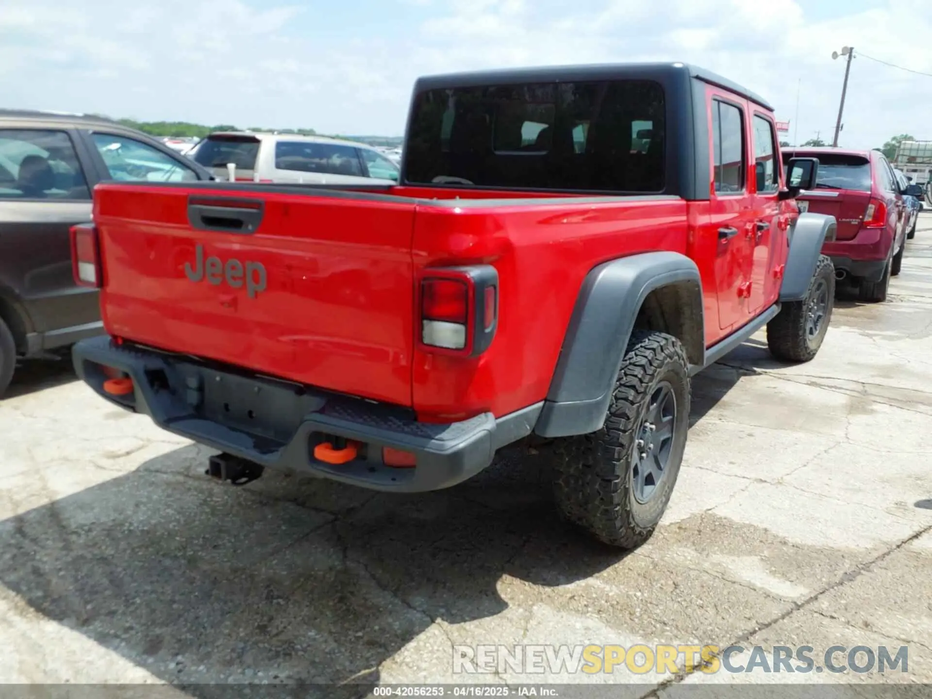 4 Фотография поврежденного автомобиля 1C6JJTEG6ML533927 JEEP GLADIATOR 2021