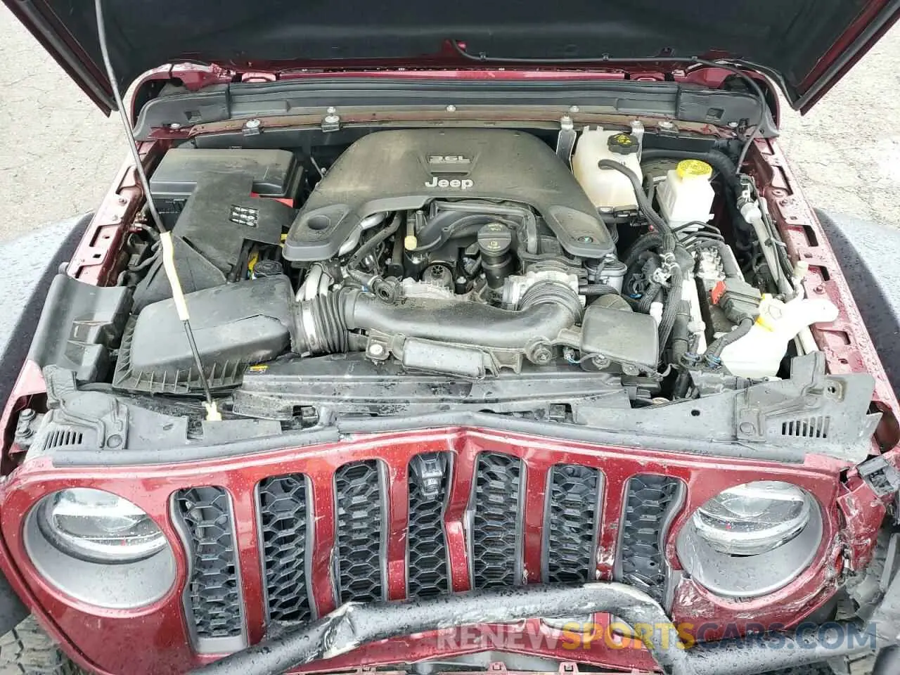 11 Photograph of a damaged car 1C6JJTEG7ML521947 JEEP GLADIATOR 2021
