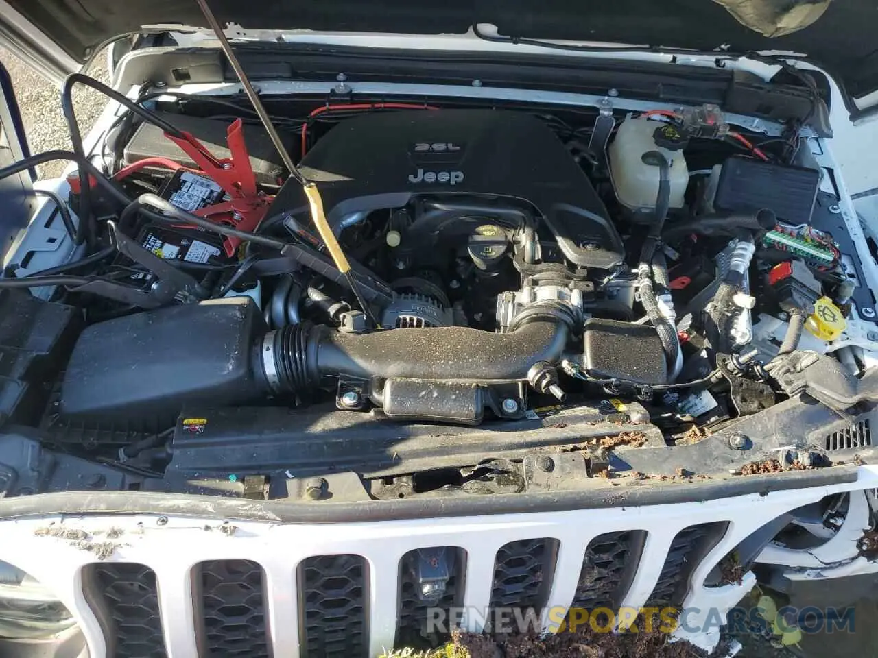 11 Photograph of a damaged car 1C6JJTEG7ML581050 JEEP GLADIATOR 2021
