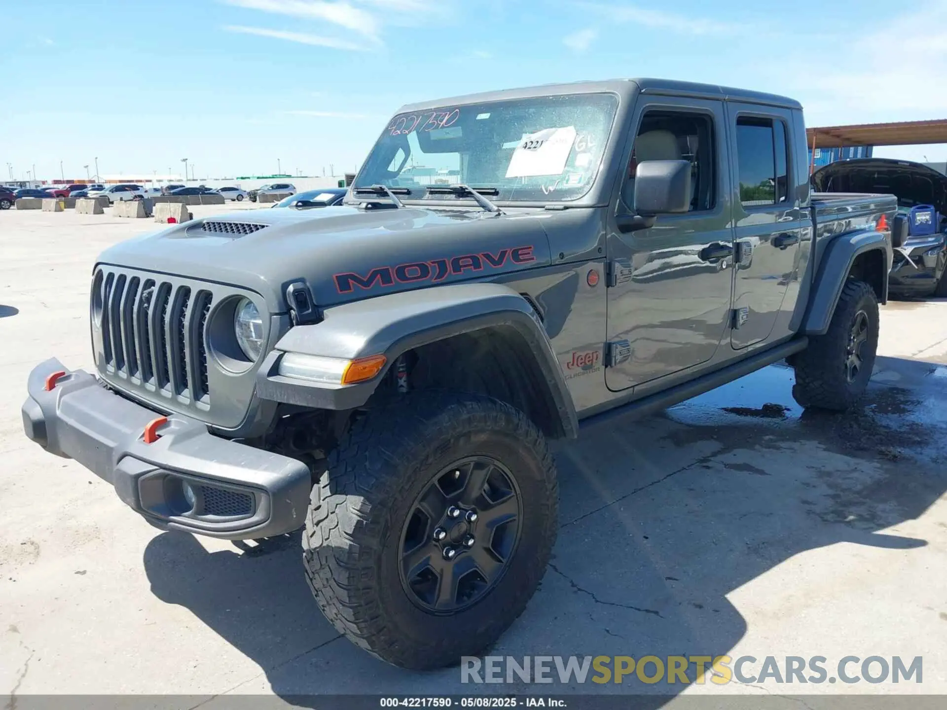 2 Photograph of a damaged car 1C6JJTEG8ML515686 JEEP GLADIATOR 2021