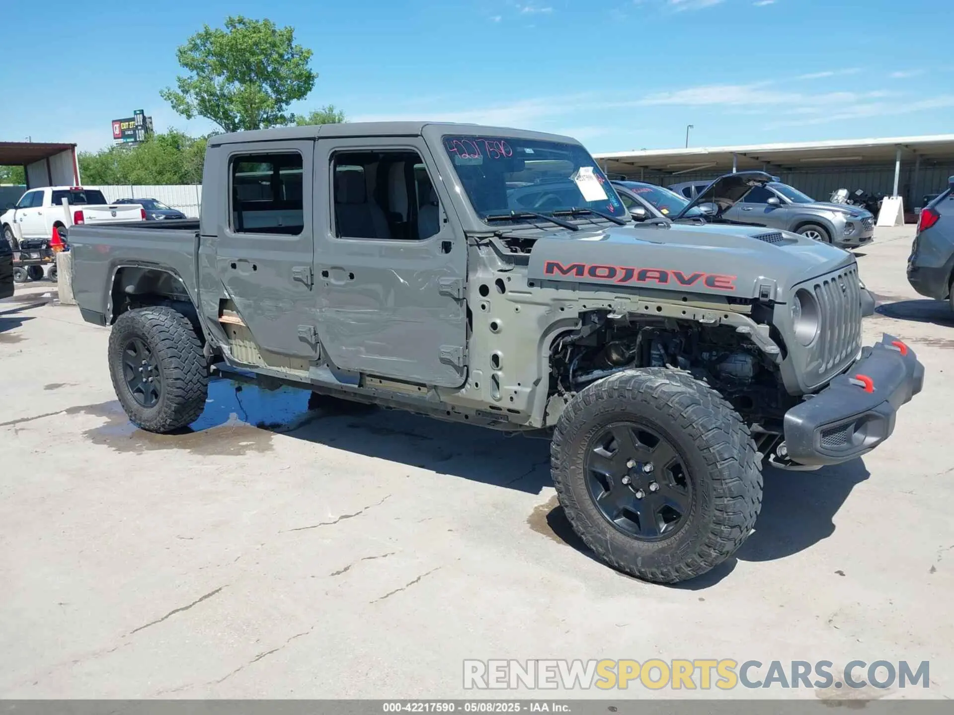 6 Photograph of a damaged car 1C6JJTEG8ML515686 JEEP GLADIATOR 2021