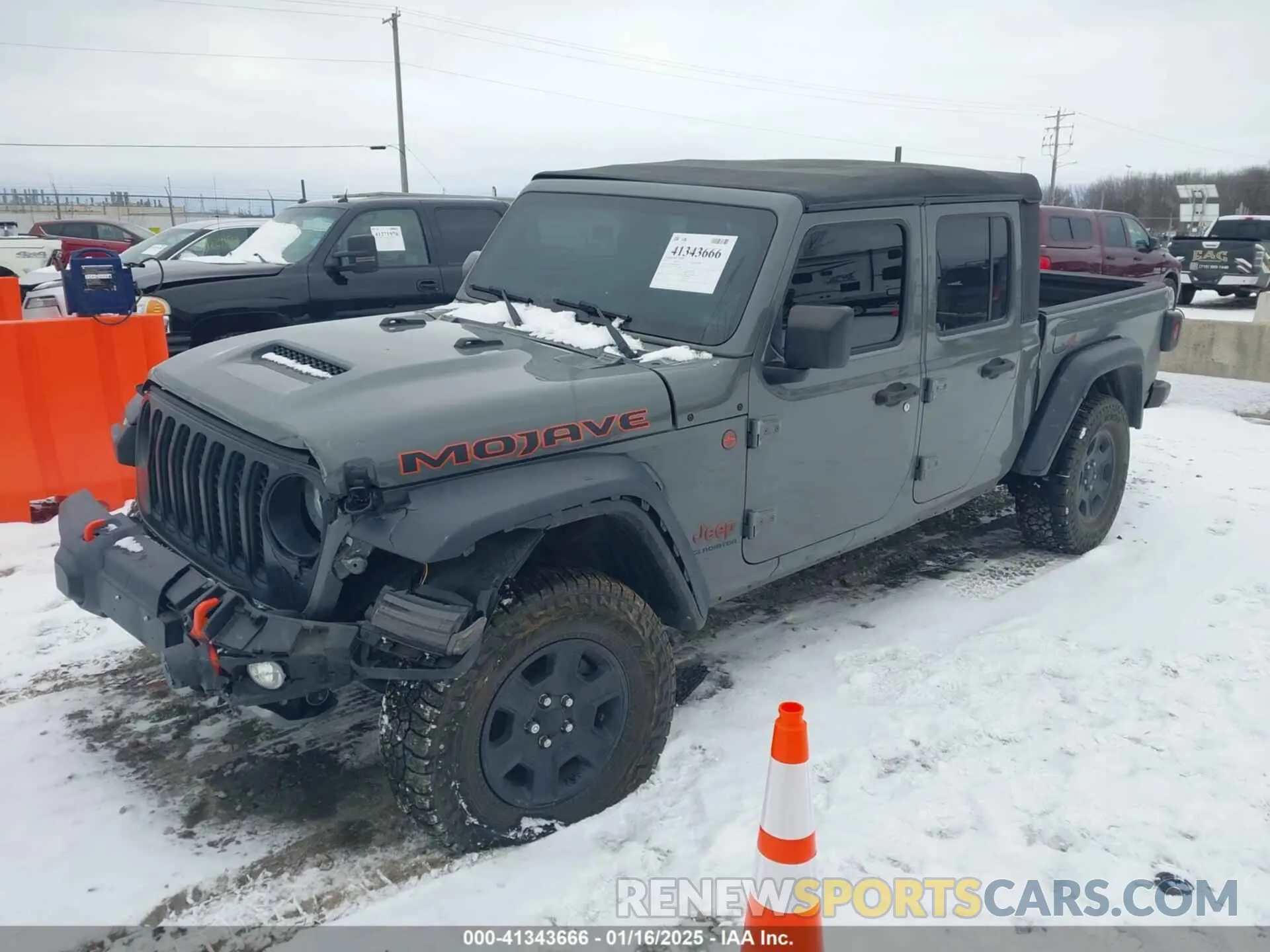 2 Фотография поврежденного автомобиля 1C6JJTEG8ML558909 JEEP GLADIATOR 2021