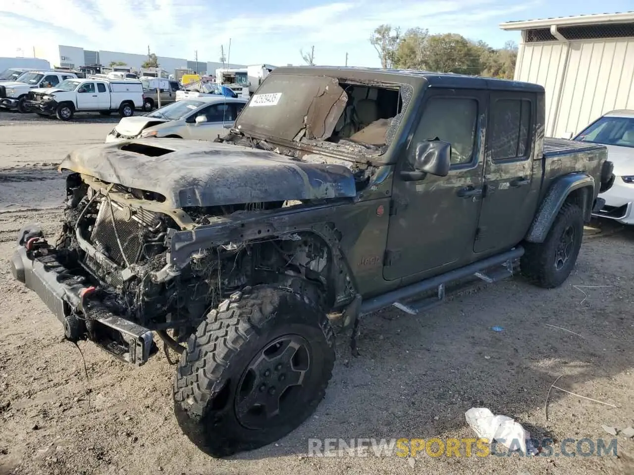 1 Фотография поврежденного автомобиля 1C6JJTEG8ML584572 JEEP GLADIATOR 2021