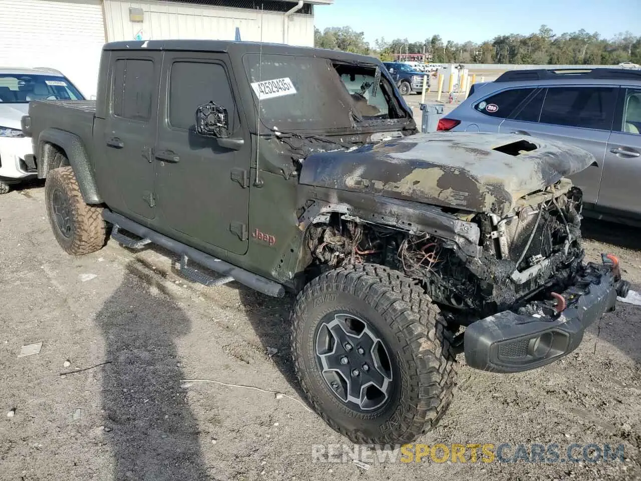 4 Фотография поврежденного автомобиля 1C6JJTEG8ML584572 JEEP GLADIATOR 2021