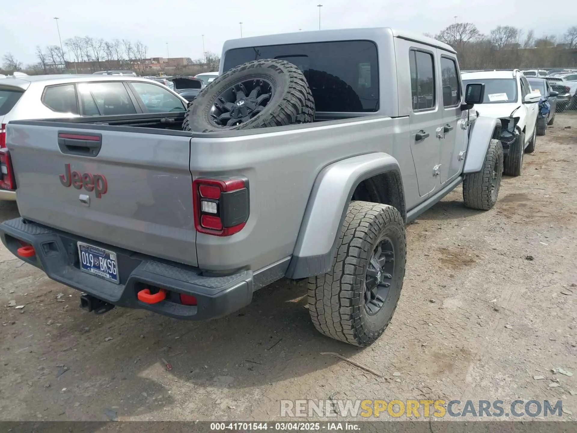 4 Фотография поврежденного автомобиля 1C6JJTEG9ML519309 JEEP GLADIATOR 2021