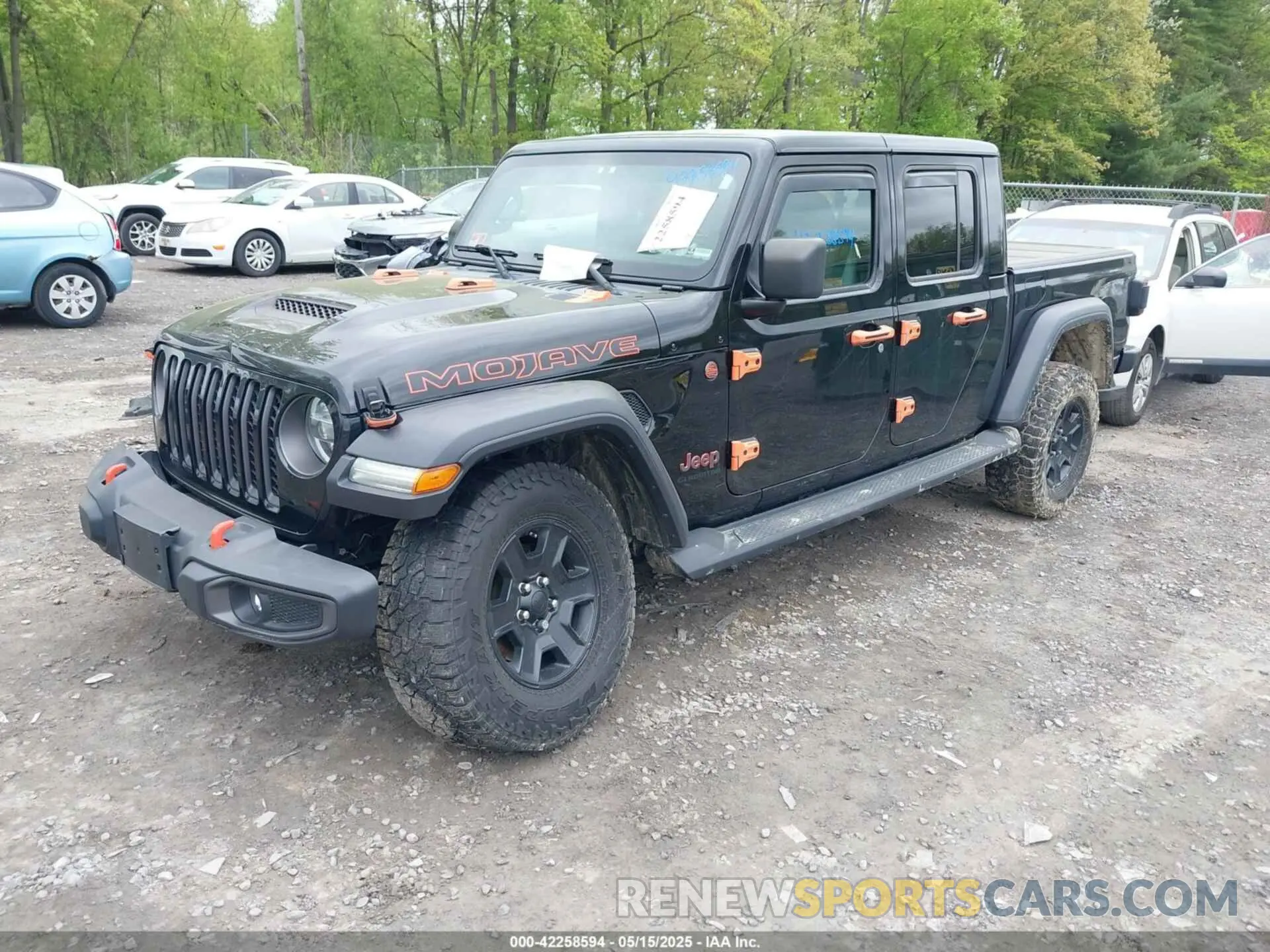 2 Photograph of a damaged car 1C6JJTEG9ML530066 JEEP GLADIATOR 2021
