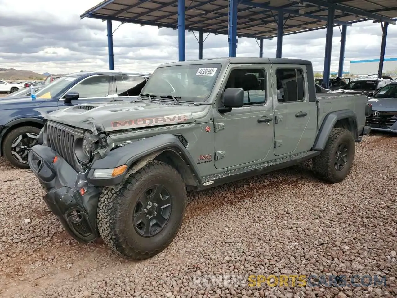1 Фотография поврежденного автомобиля 1C6JJTEG9ML551743 JEEP GLADIATOR 2021