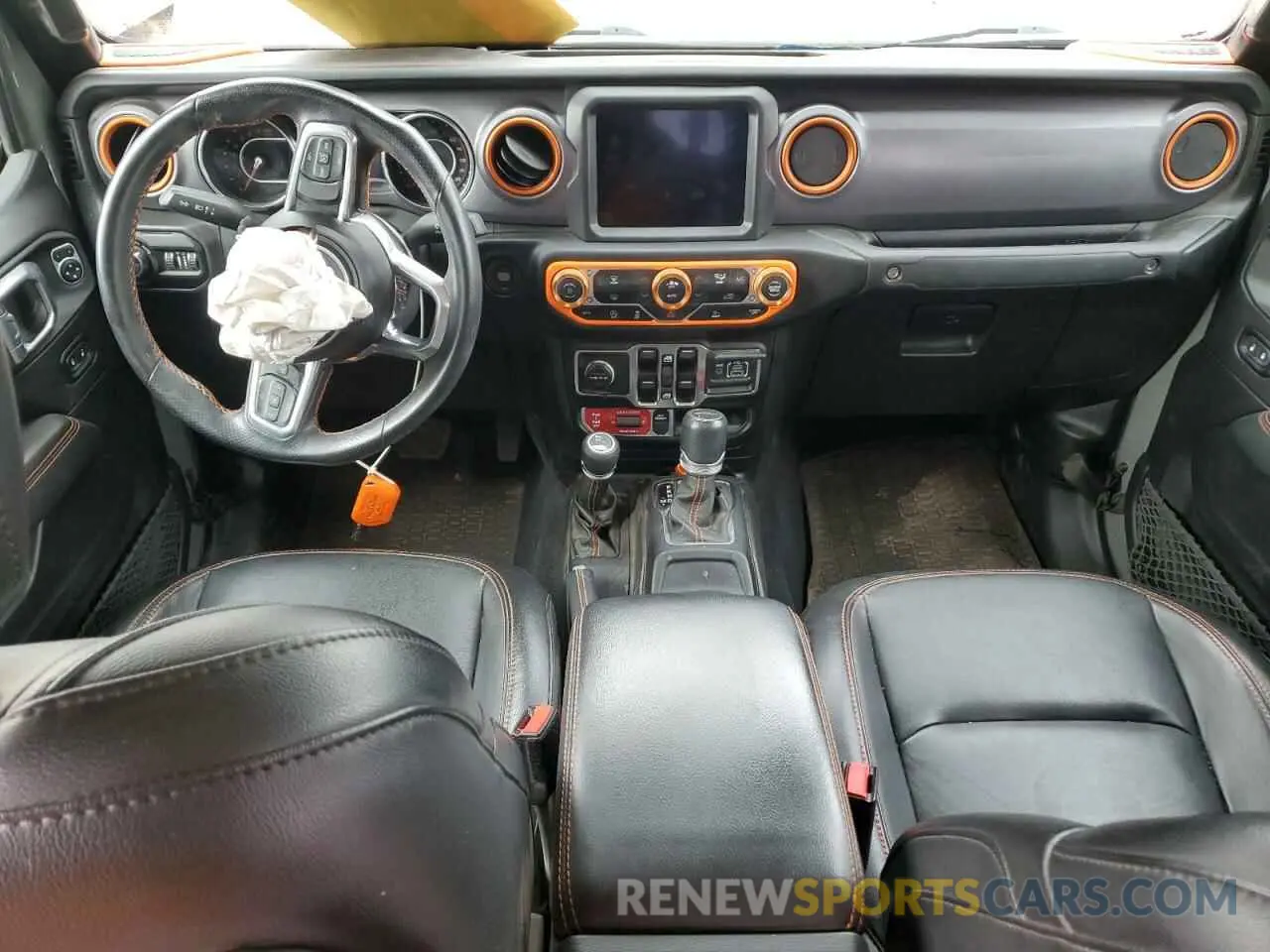 8 Фотография поврежденного автомобиля 1C6JJTEG9ML551743 JEEP GLADIATOR 2021