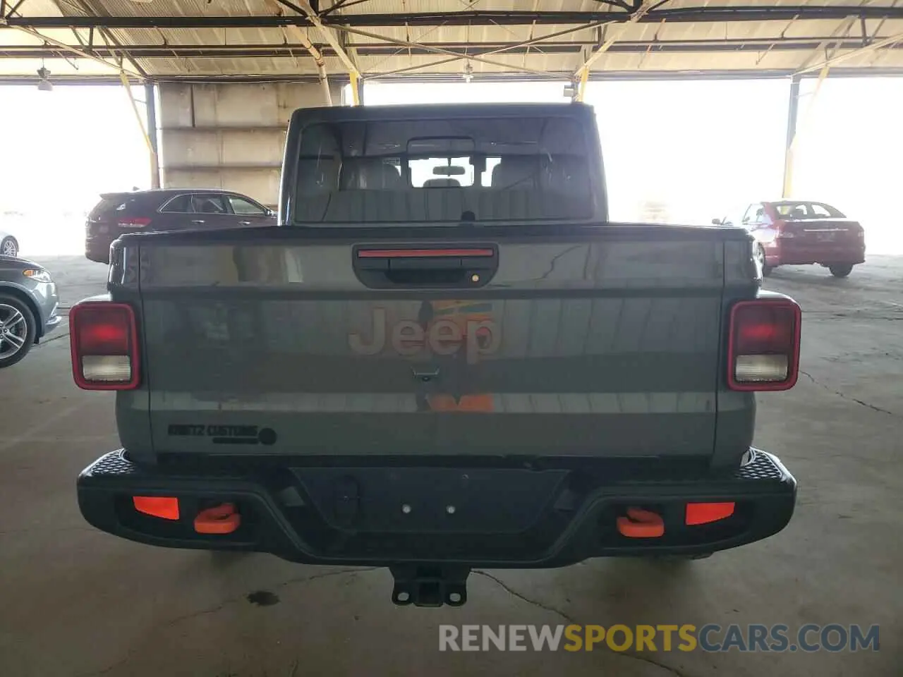 6 Фотография поврежденного автомобиля 1C6JJTEGXML578689 JEEP GLADIATOR 2021