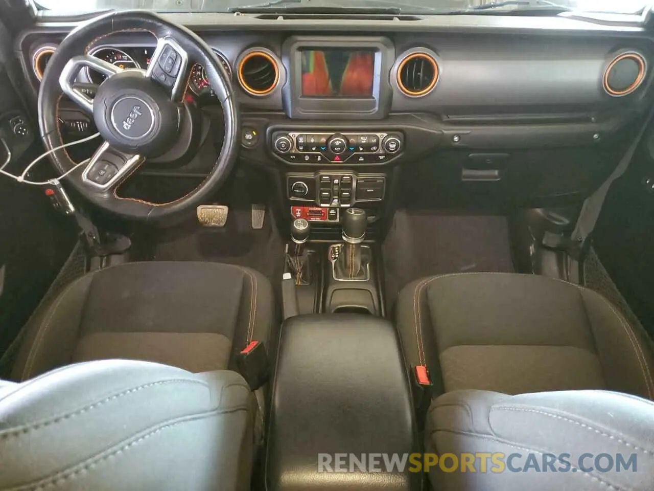 8 Фотография поврежденного автомобиля 1C6JJTEGXML578689 JEEP GLADIATOR 2021