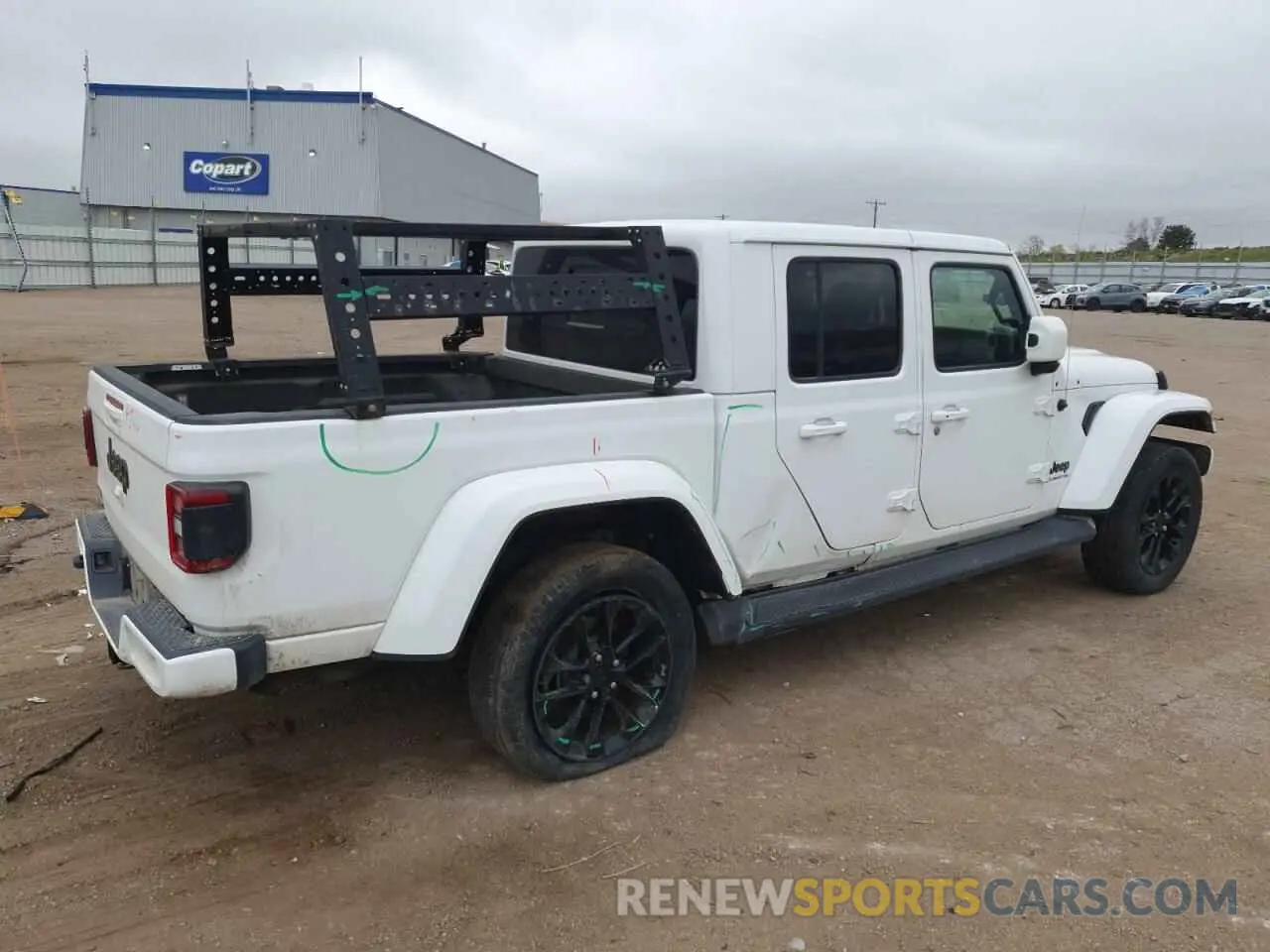 3 Фотография поврежденного автомобиля 1C6JJTFM5ML535558 JEEP GLADIATOR 2021
