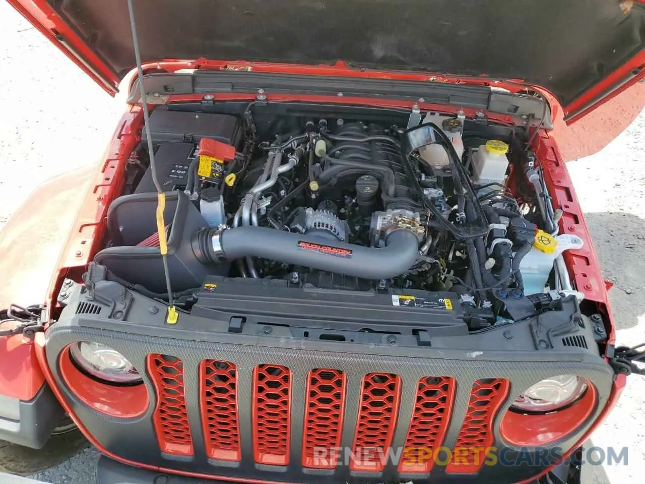 11 Photograph of a damaged car 1C6HJTAG0NL143816 JEEP GLADIATOR 2022