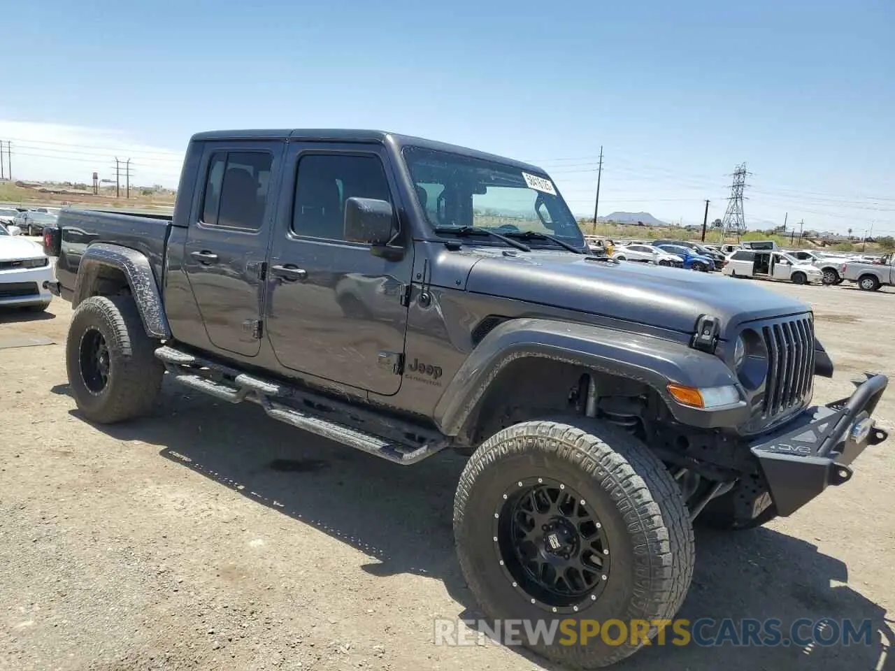 4 Фотография поврежденного автомобиля 1C6HJTAG2NL133000 JEEP GLADIATOR 2022