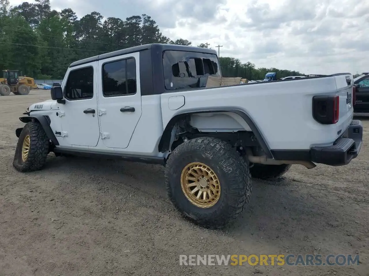 2 Фотография поврежденного автомобиля 1C6HJTAG3NL108428 JEEP GLADIATOR 2022