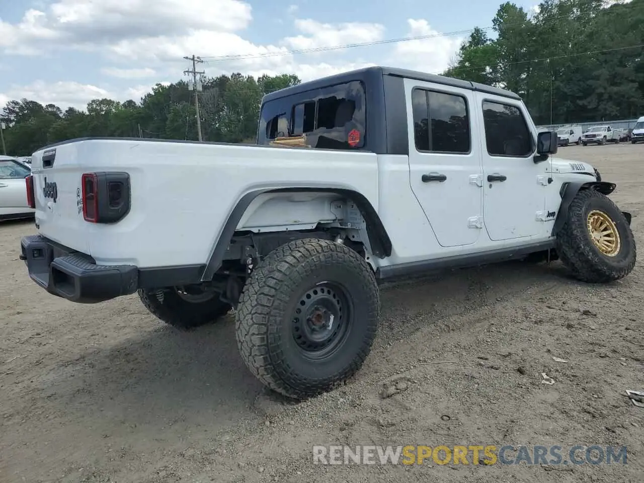 3 Фотография поврежденного автомобиля 1C6HJTAG3NL108428 JEEP GLADIATOR 2022