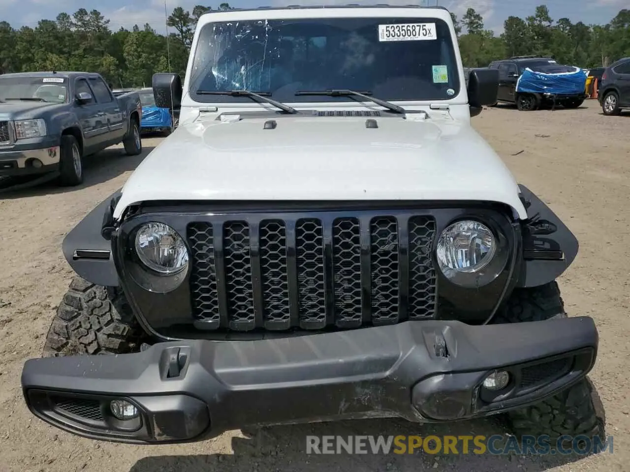 5 Фотография поврежденного автомобиля 1C6HJTAG3NL108428 JEEP GLADIATOR 2022