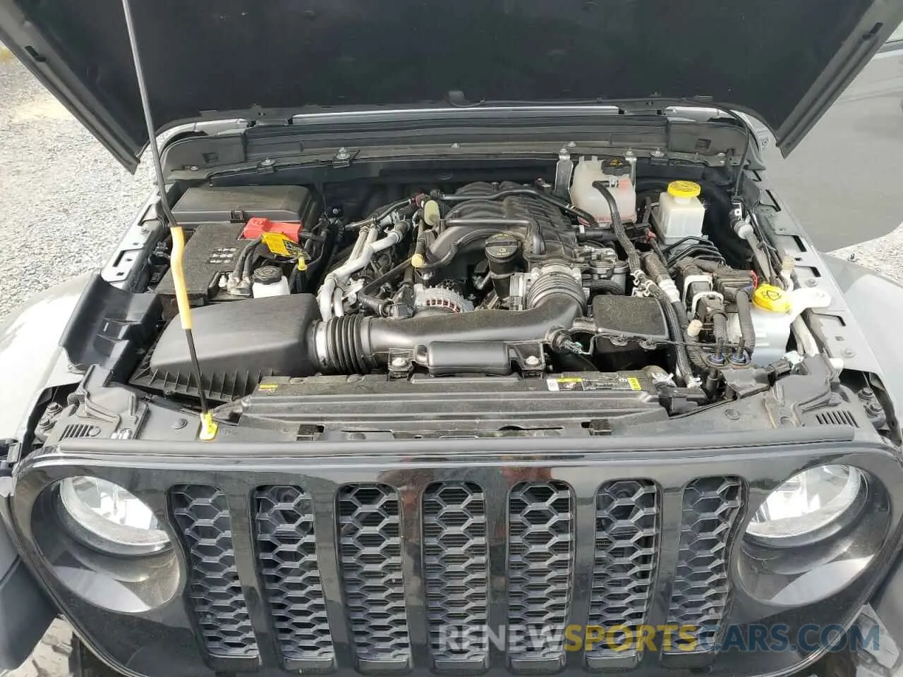 11 Photograph of a damaged car 1C6HJTAG3NL119428 JEEP GLADIATOR 2022