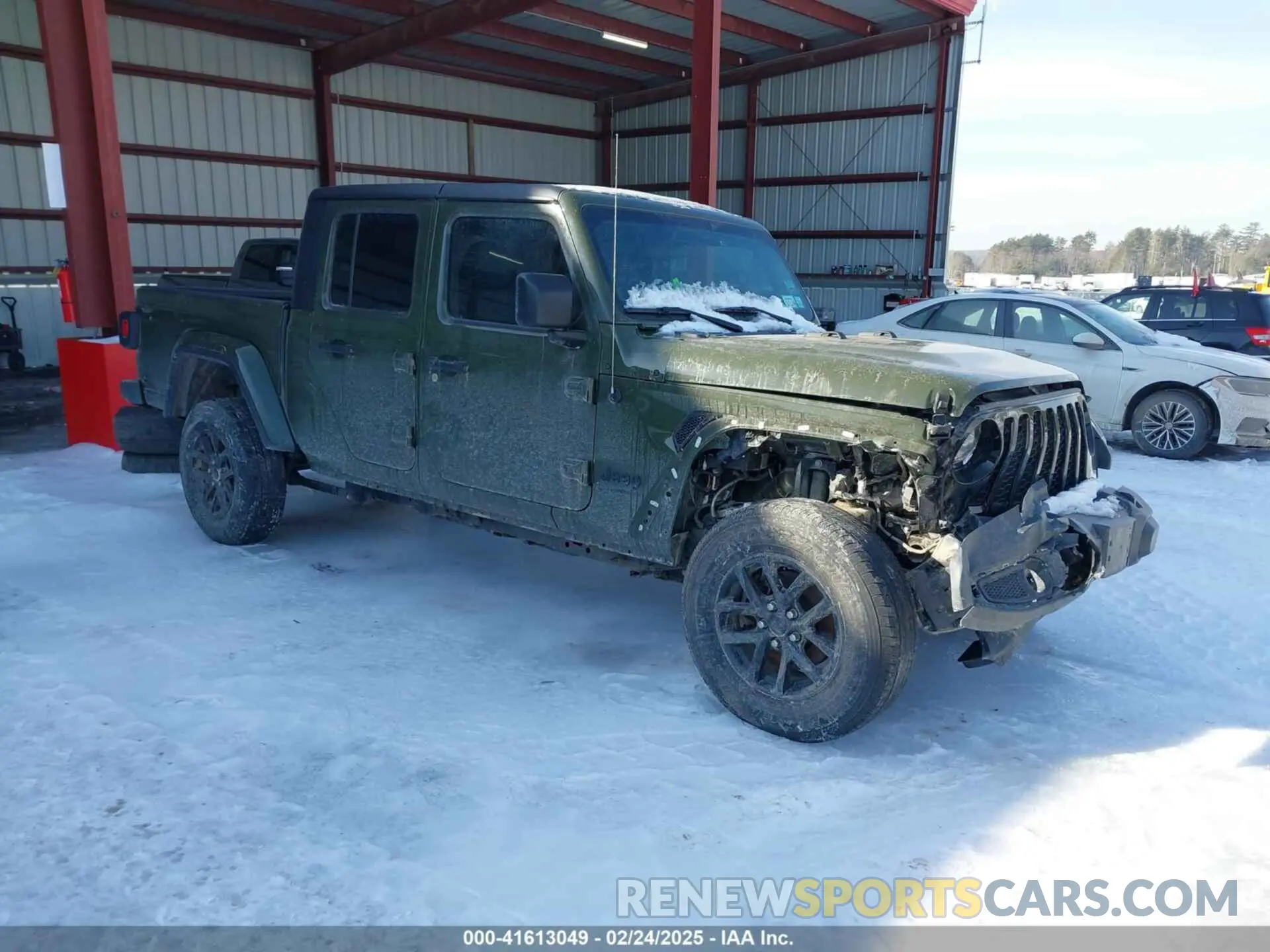 1 Фотография поврежденного автомобиля 1C6HJTAG3NL137816 JEEP GLADIATOR 2022