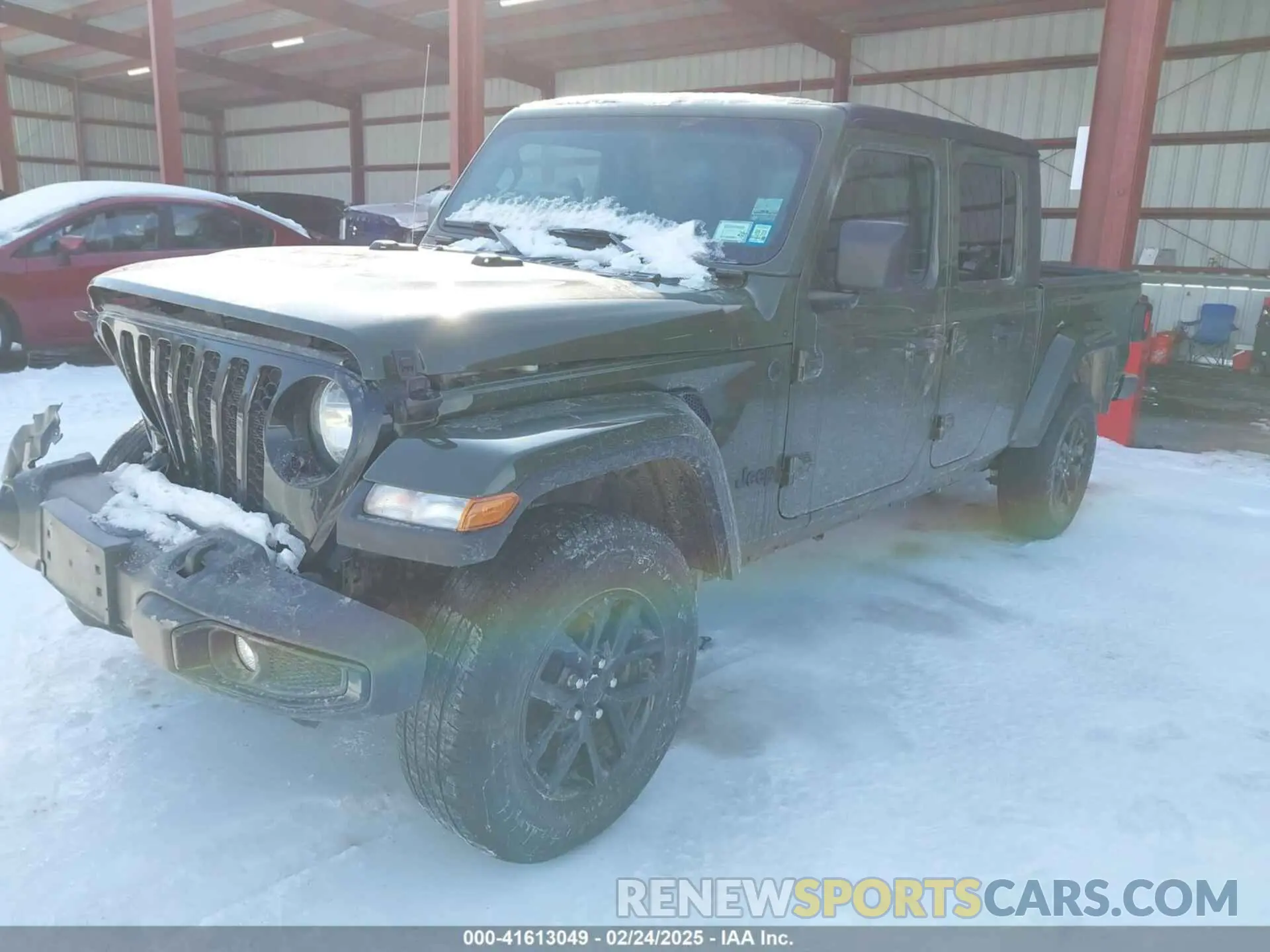 2 Фотография поврежденного автомобиля 1C6HJTAG3NL137816 JEEP GLADIATOR 2022