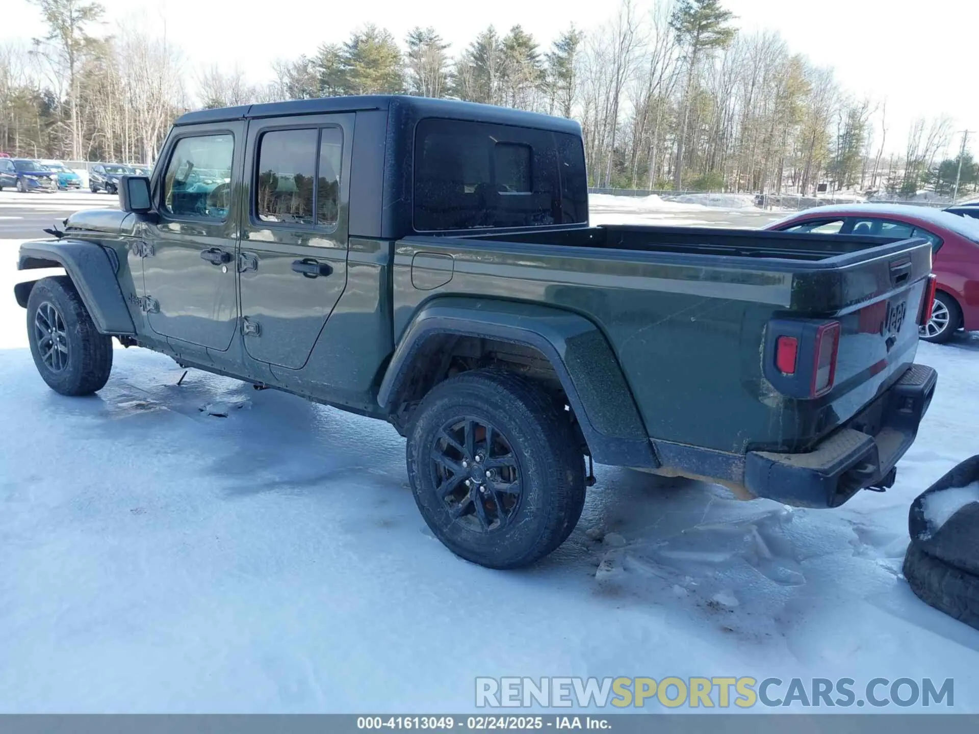 3 Фотография поврежденного автомобиля 1C6HJTAG3NL137816 JEEP GLADIATOR 2022