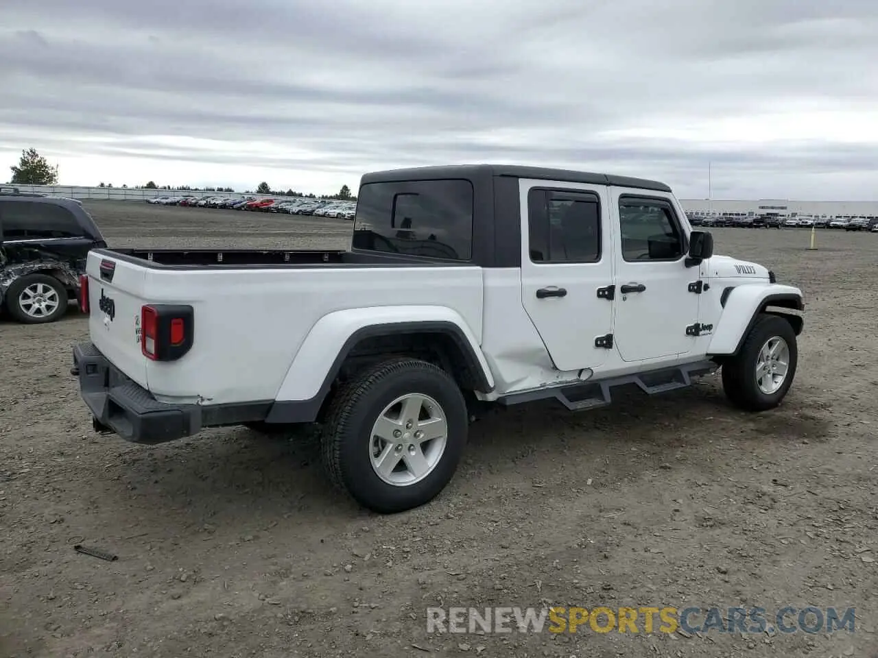 3 Фотография поврежденного автомобиля 1C6HJTAG3NL166183 JEEP GLADIATOR 2022
