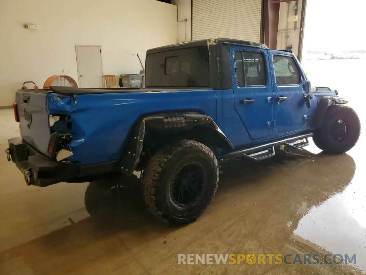 3 Фотография поврежденного автомобиля 1C6HJTAG4NL106865 JEEP GLADIATOR 2022