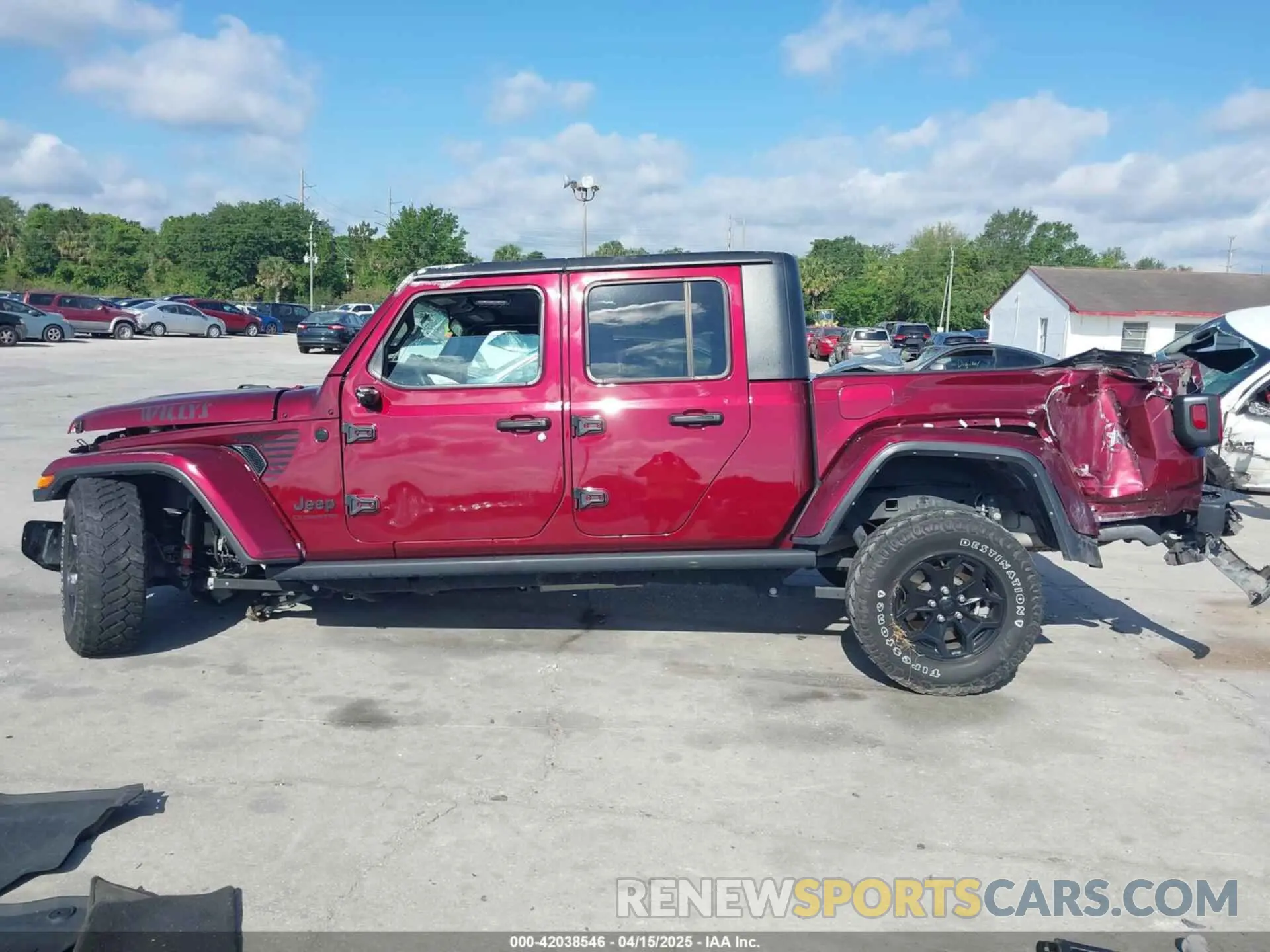 15 Photograph of a damaged car 1C6HJTAG4NL110186 JEEP GLADIATOR 2022