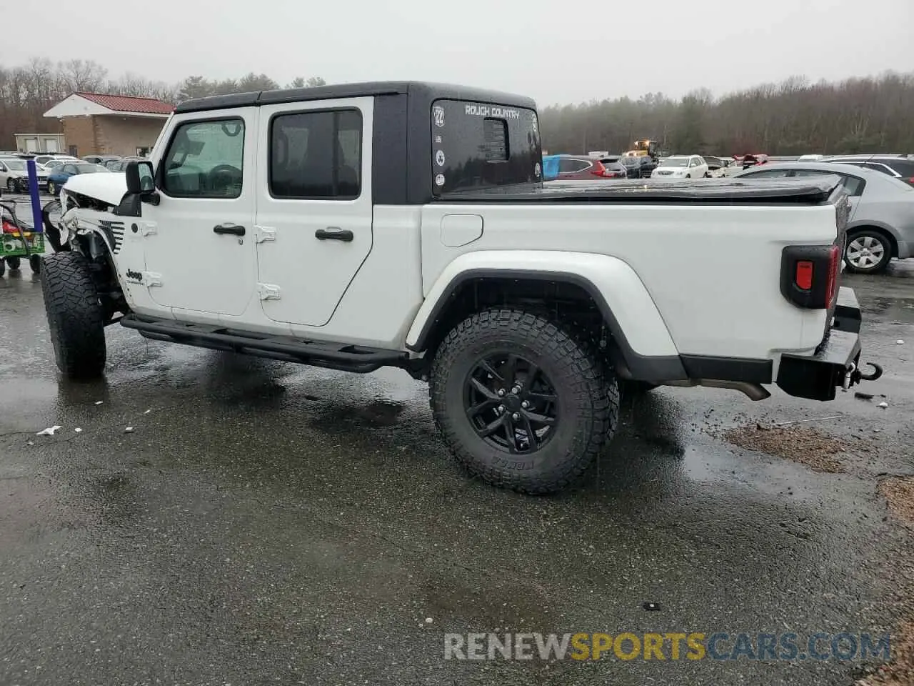 2 Photograph of a damaged car 1C6HJTAG5NL153354 JEEP GLADIATOR 2022