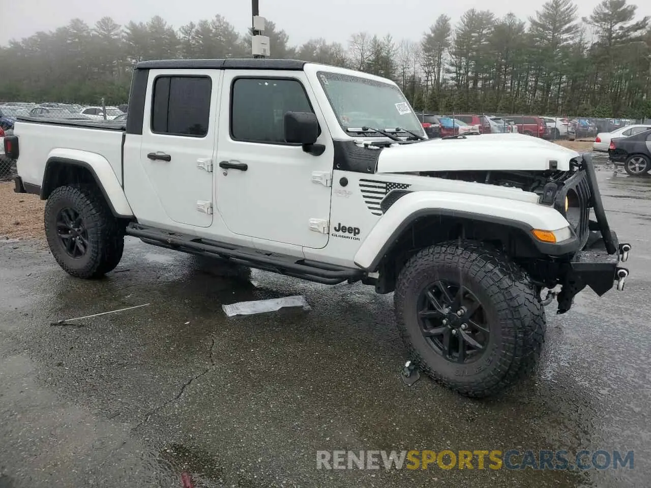 4 Photograph of a damaged car 1C6HJTAG5NL153354 JEEP GLADIATOR 2022