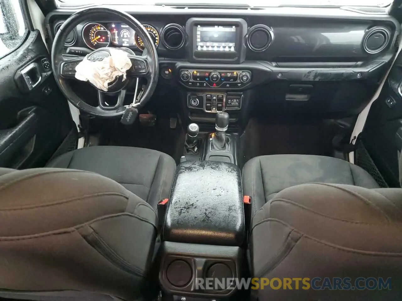 8 Photograph of a damaged car 1C6HJTAG5NL153354 JEEP GLADIATOR 2022