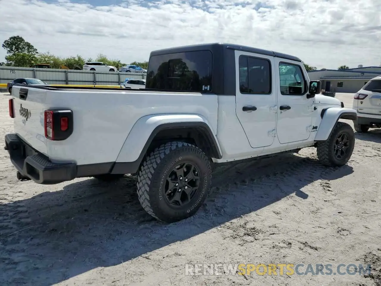 3 Фотография поврежденного автомобиля 1C6HJTAG6NL100369 JEEP GLADIATOR 2022